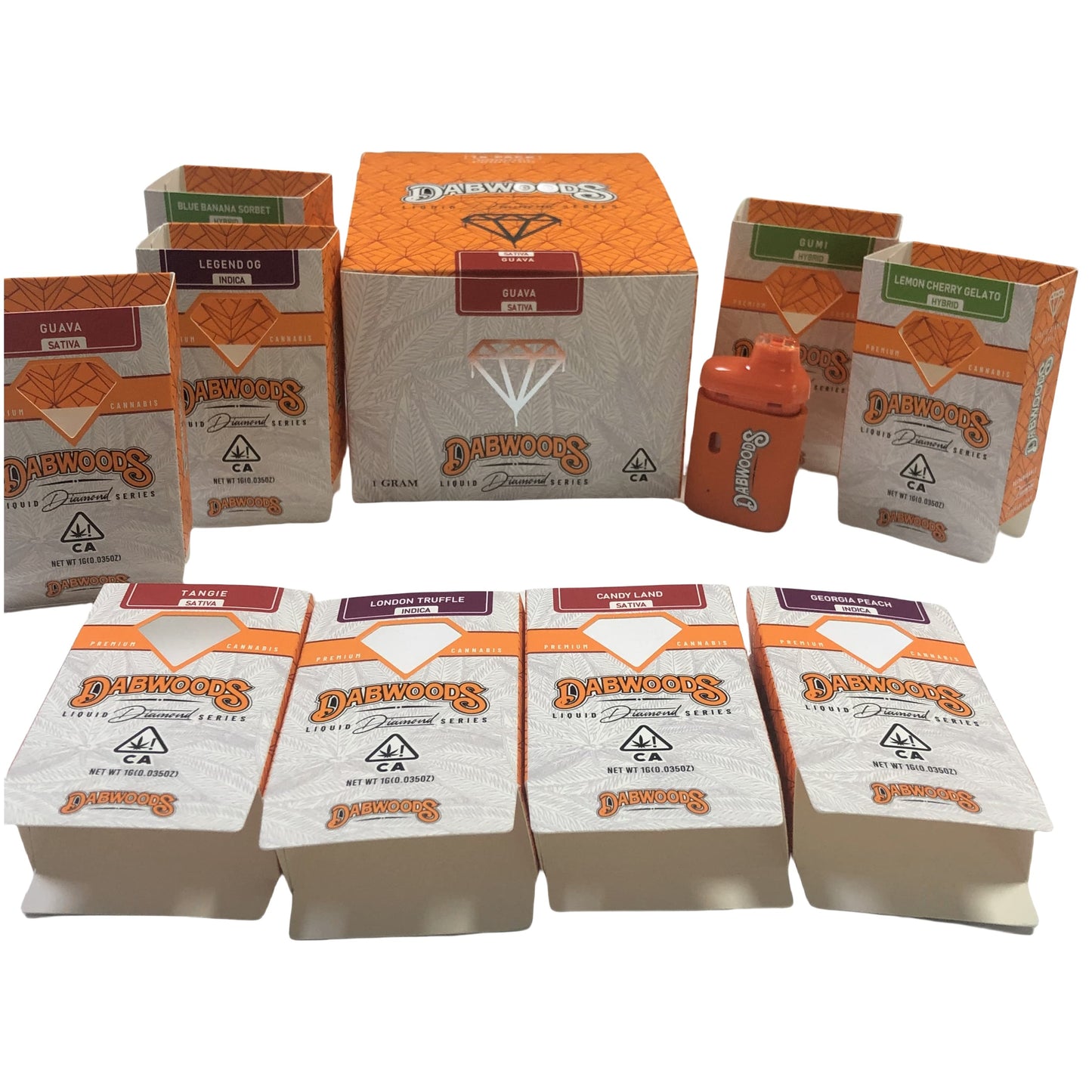Newest Dabwoods Dabbar Classic 2.0 Distillate 1g 2g Disposable With Screen