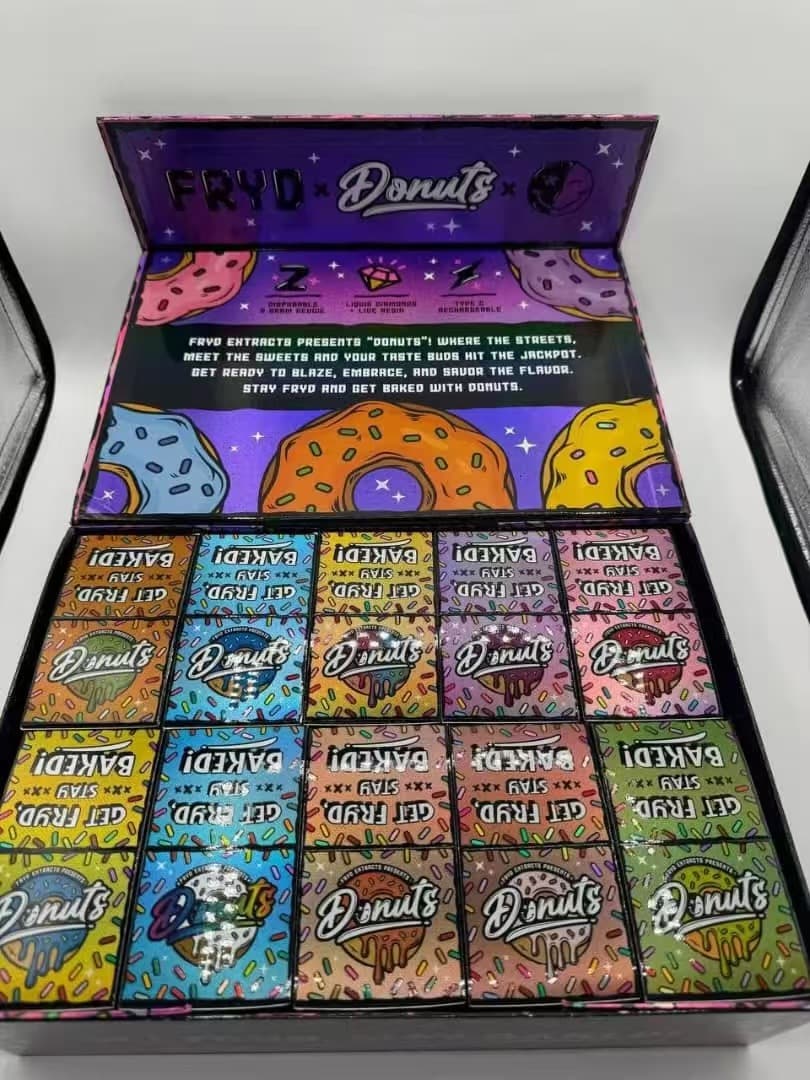 2025 Newest Fryd Donuts 2G Dual Switch Flavor Disposable Vape Empty
