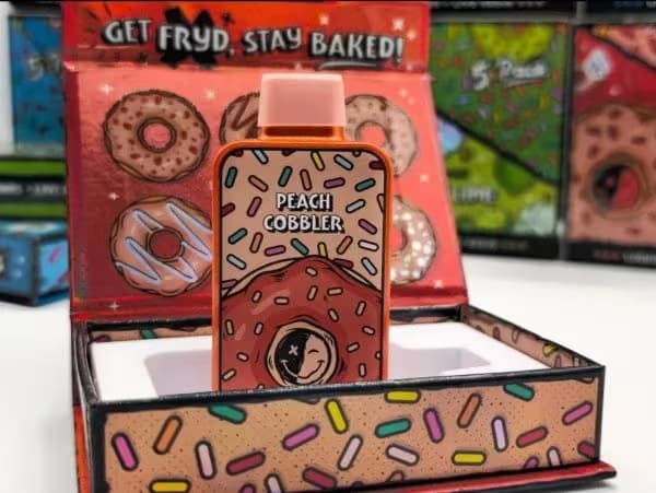 2025 Newest Fryd Donuts 2G Dual Switch Flavor Disposable Vape Empty