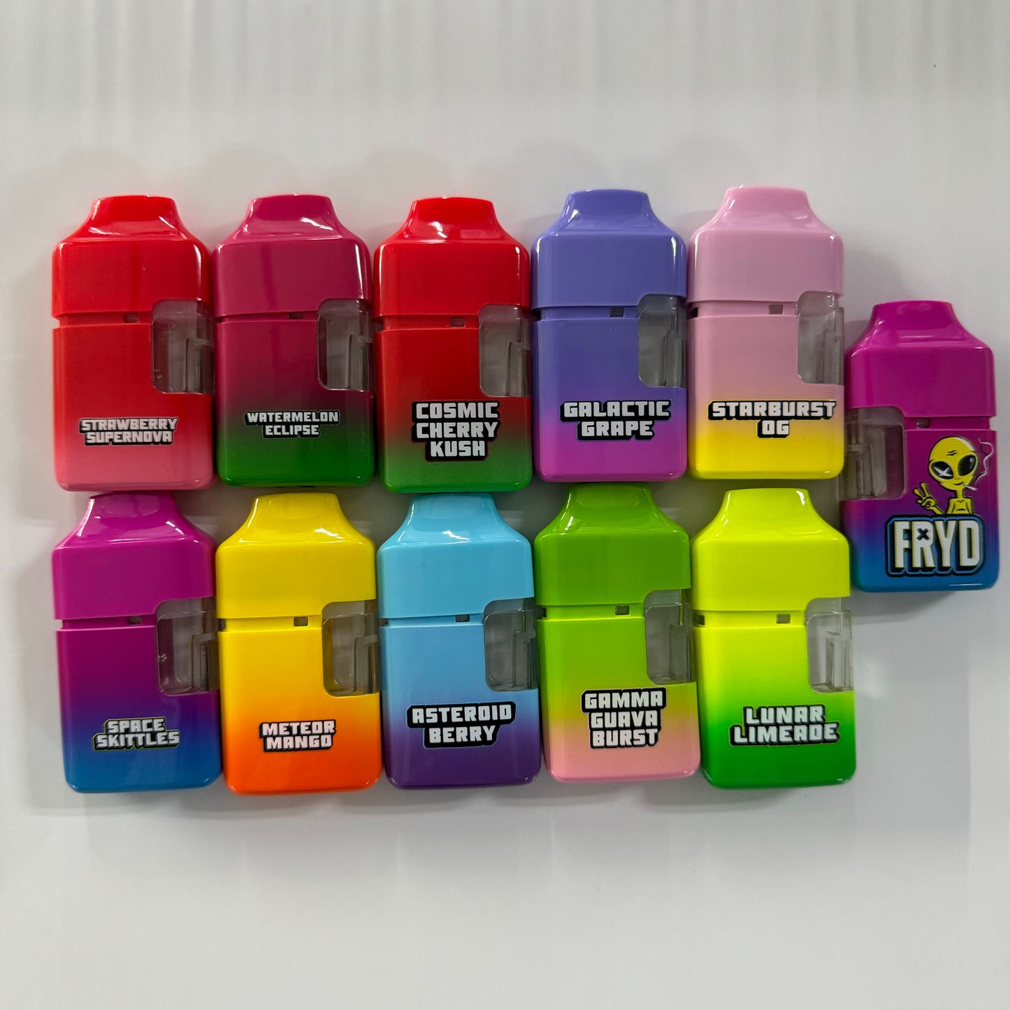 Newest Fryd Donuts 2G Dual Switch Flavor Disposable Vape Empty
