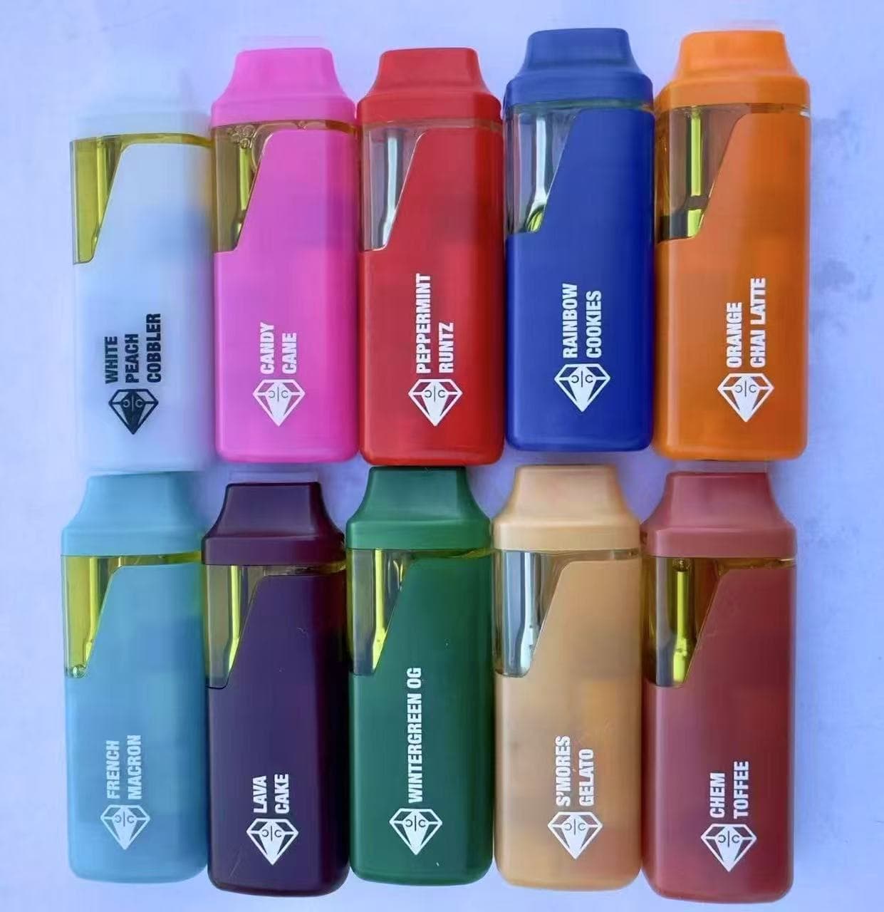 wholesale newest empty Clean Carts Liquid Diamonds + Live Resin Disposable 2g