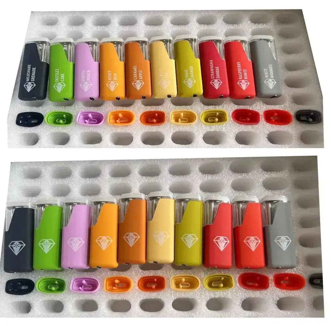 wholesale newest empty Clean Carts Liquid Diamonds + Live Resin Disposable 2g