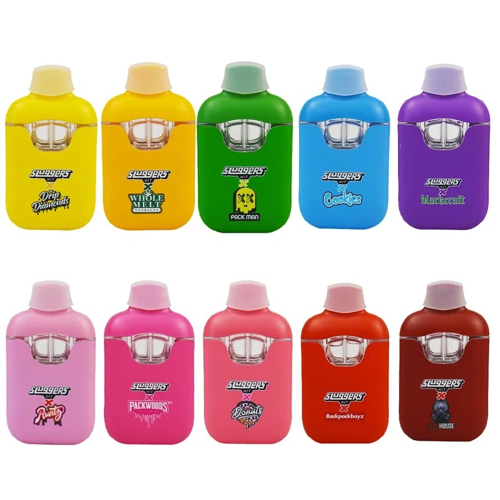 Sluggers x Dual-Flavor Disposable Vape ¨C 2ml Dual Chamber with LED Screen