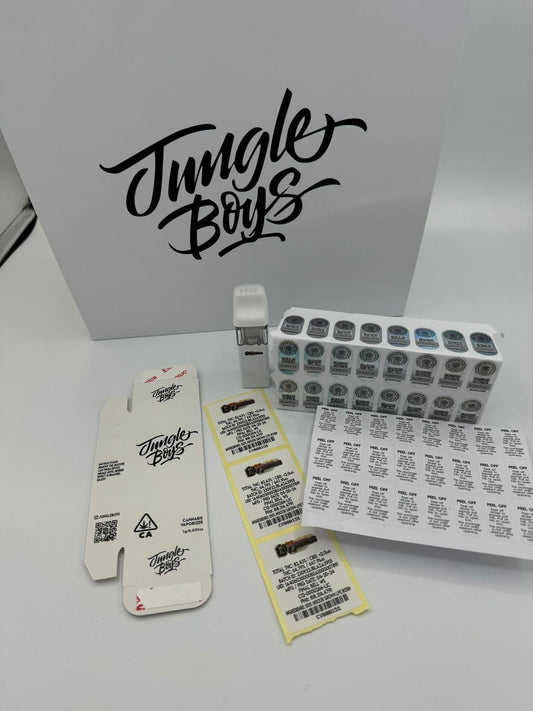 New Jungle Boys all in one live resin 1g disposable pen empty wholesale
