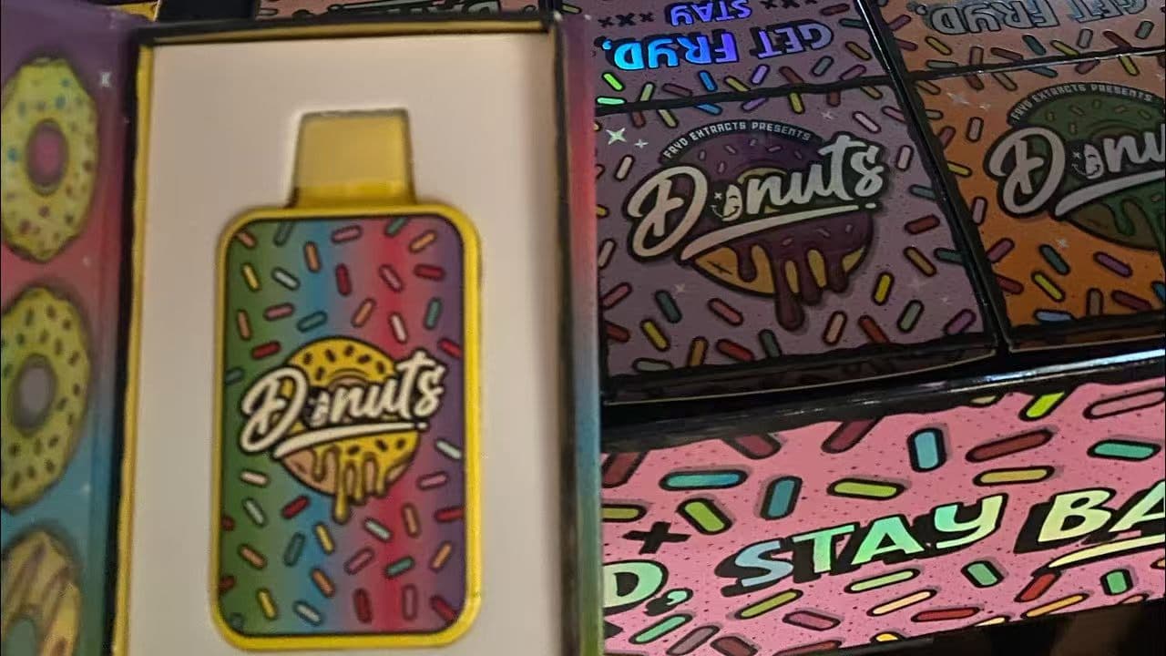 2025 Newest Fryd Donuts 2G Dual Switch Flavor Disposable Vape Empty