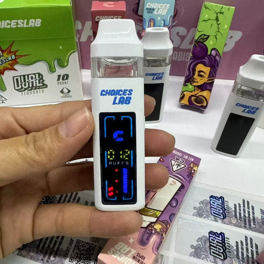 wholesale 2024 newest Choices labs dual flavor 2g liquid diamonds disposable vape pen with package and screen