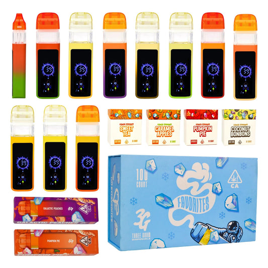 Favorites 3G LED Disposable Vape (3ml Adjustable Voltage)
