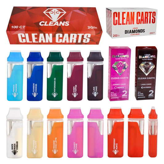 Clean Carts 2G Liquid Diamonds Disposable Vape Pen