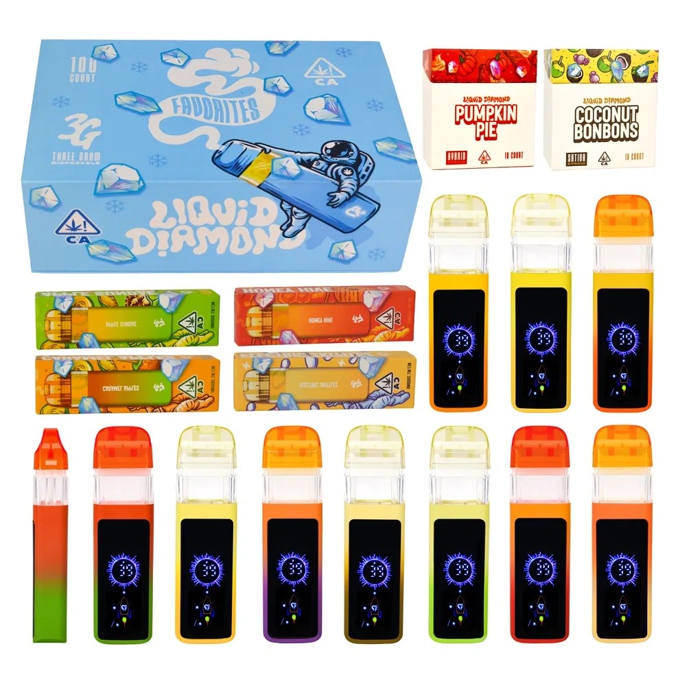 favorite 3g disposable vape pen with led display – rechargeable 350mah e cigarette