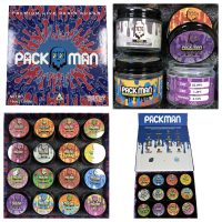 pack man 1oz glass jars — premium live resin & sugar concentrate containers