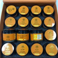 ace ultra 1oz glass jars — premium empty concentrate containers