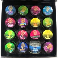 muha meds glass jars 1oz empty concentrate wax dab live resin sugar extract packaging bottles